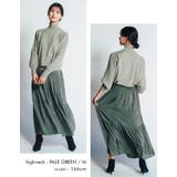 シンプルながら表情豊かに着映える!ハイネックプリーツ袖ニットトップス | aquagarage | 詳細画像4