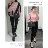 シンプルながら表情豊かに着映える!ハイネックプリーツ袖ニットトップス | aquagarage | 詳細画像8