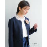 透け感が大人女性の魅力を引き出す!繊細な花レーストップス×インナーキャミセット | aquagarage | 詳細画像14