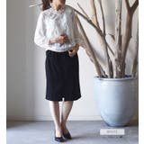 透け感が大人女性の魅力を引き出す!繊細な花レーストップス×インナーキャミセット | aquagarage | 詳細画像21