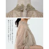 透け感が大人女性の魅力を引き出す!繊細な花レーストップス×インナーキャミセット | aquagarage | 詳細画像7