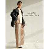 リラクシーな中にも洗練さを演出してくれる!セルフカットベロアリブパンツ | aquagarage | 詳細画像20