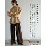 リラクシーな中にも洗練さを演出してくれる!セルフカットベロアリブパンツ | aquagarage | 詳細画像4