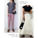 くるっと大き目に折り返した袖が目を引くデザイン!フレンチスリーブカットソー | aquagarage | 詳細画像12