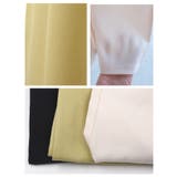 楽ちんなのにしっかりきちんと感。フロントタック入りワイドパンツ | aquagarage | 詳細画像11