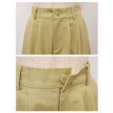 楽ちんなのにしっかりきちんと感。フロントタック入りワイドパンツ | aquagarage | 詳細画像13