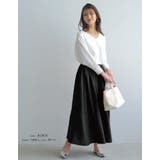 ドライで涼しげな風合いを演出! リラックスフレアスカート | aquagarage | 詳細画像16