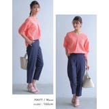 ゴールドボタンがスタイリッシュな雰囲気を演出！フロントボタンストレートパンツ | aquagarage | 詳細画像20 