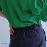 ゴールドボタンがスタイリッシュな雰囲気を演出！フロントボタンストレートパンツ | aquagarage | 詳細画像7 