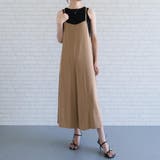 モカ | リラクシーな着心地のキャミオールインワン | aquagarage