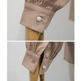 シンプルながら表情豊かに着映える!パールボタンブラウス | aquagarage | 詳細画像22