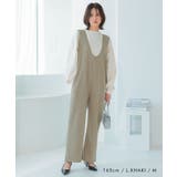 V×Uネックの前後2wayサロペット | aquagarage | 詳細画像21