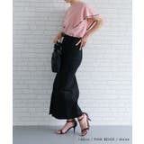 配色ラインフレアスリーブサマーニット | aquagarage | 詳細画像7 