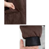 襟配色フェイクスエードジャケット 秋 冬 M | aquagarage | 詳細画像12