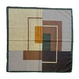 ブラウングリーン | 大判スカーフ レディース | aquagarage