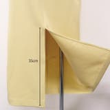 裾のスリットデザインで足さばきも◎ハイウエストタイトスカート | aquagarage | 詳細画像10