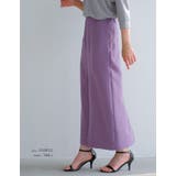 裾のスリットデザインで足さばきも◎ハイウエストタイトスカート | aquagarage | 詳細画像16