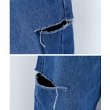 トレンドを着こなせるダメージストレートデニムパンツ | aquagarage | 詳細画像19