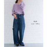 トレンドを着こなせるダメージストレートデニムパンツ | aquagarage | 詳細画像9