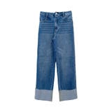 ブルー | ロールアップデニムパンツ | aquagarage