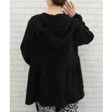 ダンボールニットペプラムパーカー | aquagarage | 詳細画像11