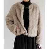 ノーカラーファージャケット 秋 冬 M | aquagarage | 詳細画像12 