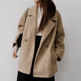 モカ | フェイクリングウールダブルテーラードコート 秋 冬 M | | aquagarage