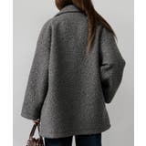 フェイクリングウールダブルテーラードコート 秋 冬 M | | aquagarage | 詳細画像12 