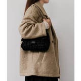 フェイクリングウールダブルテーラードコート 秋 冬 M | | aquagarage | 詳細画像8 