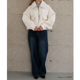 ハートキルトファーカラーショートブルゾン 秋 冬 M | aquagarage | 詳細画像12