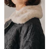 ハートキルトファーカラーショートブルゾン 秋 冬 M | aquagarage | 詳細画像5