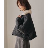 ハートキルトファーカラーショートブルゾン 秋 冬 M | aquagarage | 詳細画像6