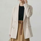 アイボリー | テーラードジャケット レディース | aquagarage