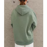 ヘビーウエイト裏起毛オーバーサイズパーカー 秋 冬 M L レディース | aquagarage | 詳細画像5 