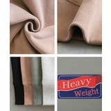 ヘビーウエイト裏起毛オーバーサイズパーカー 秋 冬 M L レディース | aquagarage | 詳細画像10 