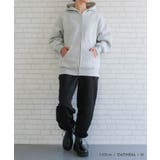 裏起毛オーバーサイズジップパーカー | aquagarage | 詳細画像13