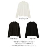 ストレッチフリースハイネックトップス  M L LL 長袖 レディース | aquagarage | 詳細画像12 