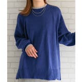 配色ハイネックニットトップス レディース 秋 冬 | aquagarage | 詳細画像10