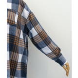 一枚でもレイヤードにも使いやすいチェックシャツワンピース | aquagarage | 詳細画像11