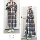 一枚でもレイヤードにも使いやすいチェックシャツワンピース | aquagarage | 詳細画像16