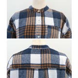 一枚でもレイヤードにも使いやすいチェックシャツワンピース | aquagarage | 詳細画像8