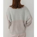 片畦部分シャギーニットトップス 秋 冬 レディース | aquagarage | 詳細画像8