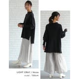 動く度にふわっと揺れるフェミニンな1枚♪サテン生地プリーツパンツ | aquagarage | 詳細画像18