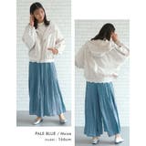 動く度にふわっと揺れるフェミニンな1枚♪サテン生地プリーツパンツ | aquagarage | 詳細画像19