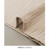 まるでスカートのようなボリューム感♪ワッシャー楊柳ギャザーガウチョパンツ | aquagarage | 詳細画像5 