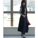シルエットで女っぽさを格上げするデニムウエストボタンワイドパンツ | aquagarage | 詳細画像19 