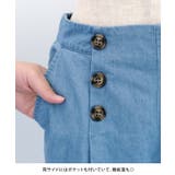 シルエットで女っぽさを格上げするデニムウエストボタンワイドパンツ | aquagarage | 詳細画像10 