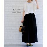 軽やかな素材感が涼し気なウエストフリルギャザースラブパンツ | aquagarage | 詳細画像11 