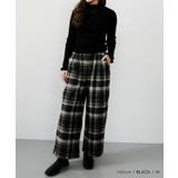 チェック柄ワイドパンツ 春 夏 秋 冬 M L | aquagarage | 詳細画像11