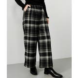 チェック柄ワイドパンツ 春 夏 秋 冬 M L | aquagarage | 詳細画像9